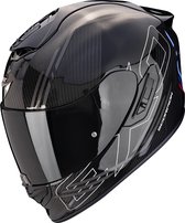 Scorpion Exo 1400 Evo 2 Carbon Air Reika Black-Silver-Blue S - Maat S - Helm