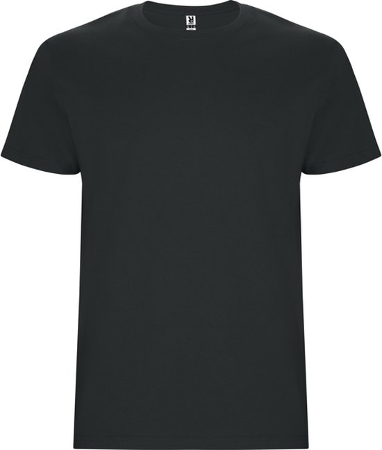5 Pack T-shirt's unisex met korte mouwen 'Stafford' Donkerlood Grijs - XL