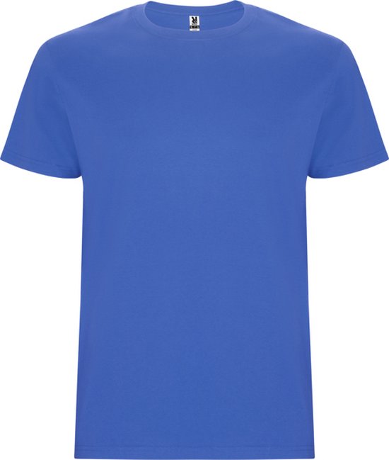 2 Pack T-shirt's unisex met korte mouwen 'Stafford' Riviera Blue - 3XL