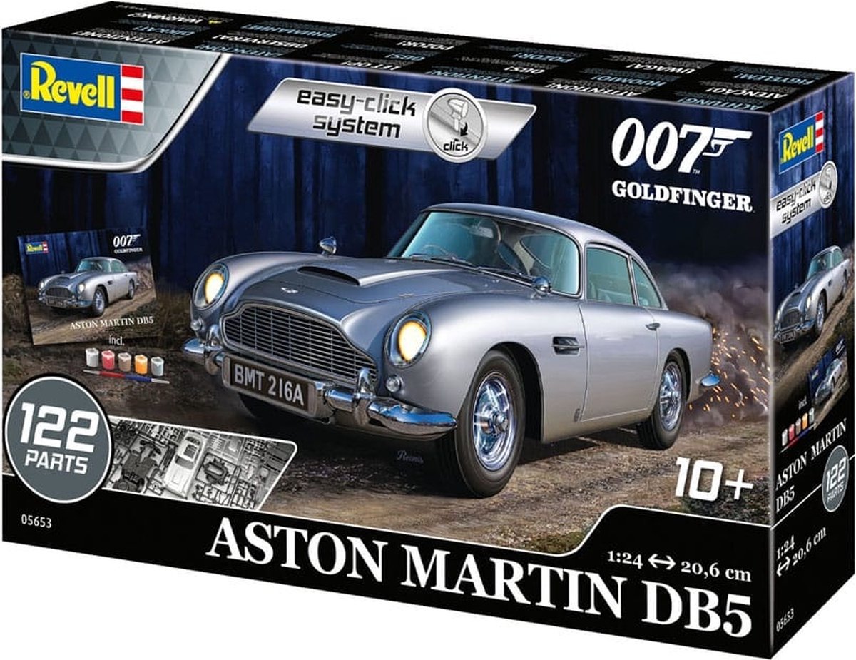 James Bond Aston Martin DB5 Model Kit Goldfinger Revell