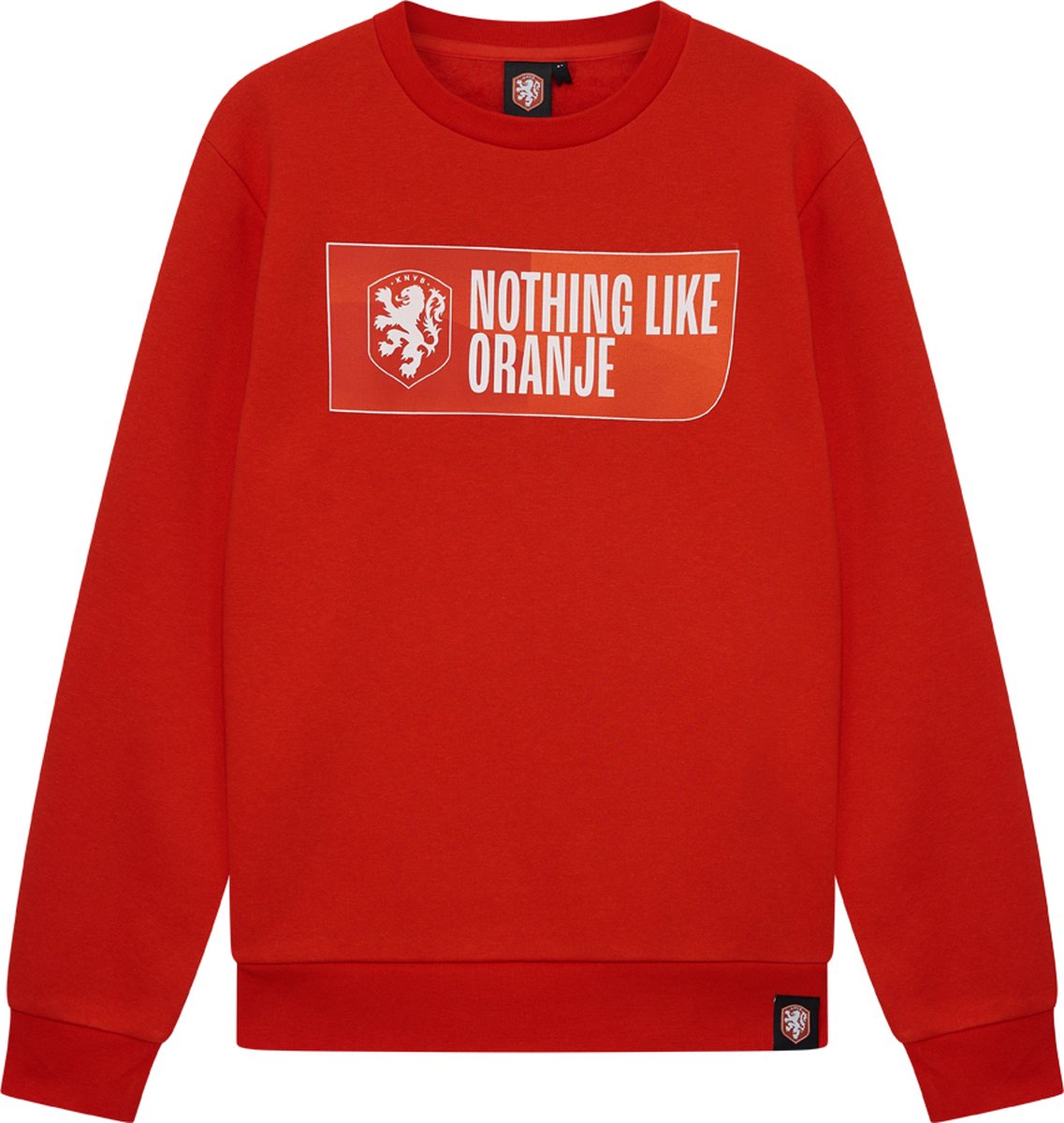 Nederlands Elftal Sweater Heren - Maat XL - Oranje Trui - Officiële KNVB Merchandise