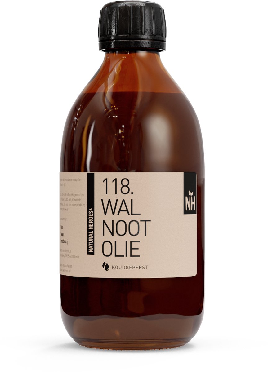 Goedkoopste Natural Heroes - Walnootolie (Koudgeperst & Ongeraffineerd) 300 ml