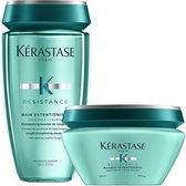 Kerastase Resistance Bain Extentioniste coffret 450 ml - fortifiant pour cheveux longs