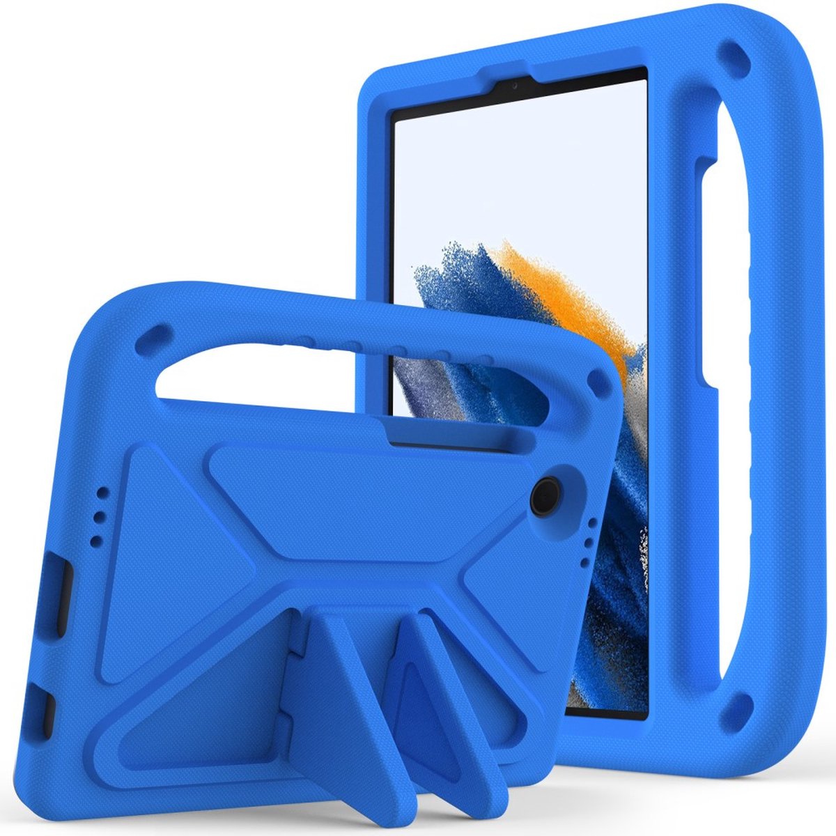 Coque Samsung Galaxy Tab A9 Plus - Coque Heavy Duty - Bleu Foncé