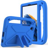 ShockProof Kids Case - Geschikt voor Samsung Galaxy Tab A9 Hoesje - Blauw