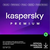 Kaspersky Premium Benelux Edition + Customer Support - 1 Account - 1 Apparaat - 1 Jaar - PC/Mac