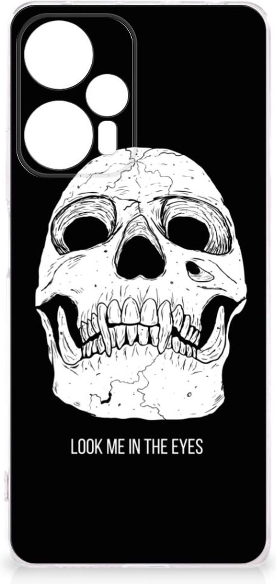 Silicone Back Case Xiaomi Poco F5 Skull Eyes
