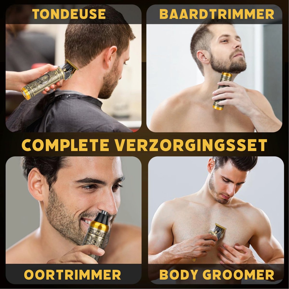 Phreeze 5 in 1 Draadloze Baardtrimmer + Neustrimmer thumbnail 3