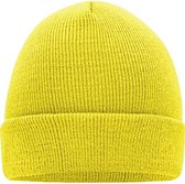 Bonnet Myrtle Beach 'Knitted Cap' Yellow