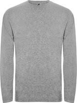 3 Pack Licht Grijs Effen t-shirt lange mouwen model Extreme merk Roly maat 3XL