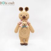Bobi craft The Chubby Karo - Knuffel kangoeroe 44,5cm
