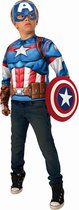 Rubies - Captain America Costume - Captain America Greatest National Held Costume Enfant - Bleu, Rouge - Taille Unique - Déguisements - Déguisements