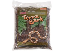 Terrarium – Flamingo Bodemschors Terra Bark – terrarium bodembedekking – sparrenhouten schors – natuurlijk & stofvrij – 8L – bruin – Europese kwaliteit