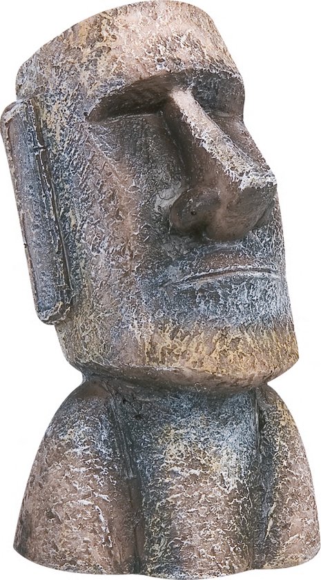 ECD Germany Statue Décorative Île de Pâques Rapa NUI Moai Tête 53,5 cm