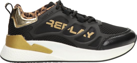Replay Maze Jr 5 Sneakers Laag - zwart