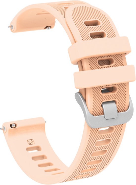 Gransho Correa de Reloj compatible con Polar Pacer/Ignite 2 / Ignite/Unite, Silicona Correa Reloj con Acero Inoxidable Hebilla desplegable NO230515 (20mm, rojo