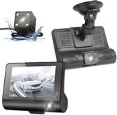 Living Needs Dashcam- Dashcam voor auto - Voor en Achter Camera - Full HD - Parkeerstand met ingebouwde G-sensor - 170° Wijdhoeklens - Nachtvisie.