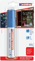 Krijtstift edding 4090 window blok 4-15mm blauw | Blister a 1 stuk