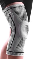 Kniebrace PtFysio - Knie Versterking - Orthopedische kniebrace voor kruisband - Knieband voor meniscus - Kniebeschermer - Knie brace patella silicone padding - Collateraal band versteviger - Compressie kniebandage blessure