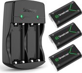 Oplaadstation met 3 batterijen geschikt voor de Xbox One Series X & Xbox One - Smatree Battery pack X3 Controller Batterij 3 Stuks + Oplader