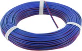 econ connect KZL2X014RTBL25 Fil de câblage 2 x 0.14 mm² rouge, bleu 25 m