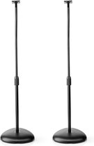 Nedis Speakerbeugel - Geschikt voor: Universeel - Vloer - 4.5 kg - Hoogte Verstelbaar - ABS / Staal - Zwart