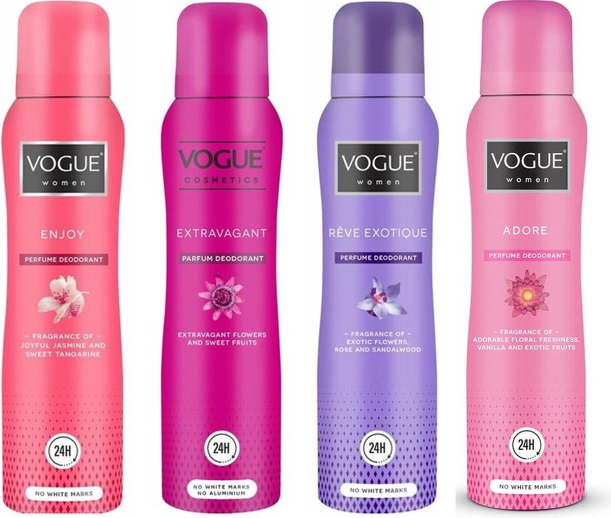 Goedkoopste Vogue Parfum Deodorant Assorti