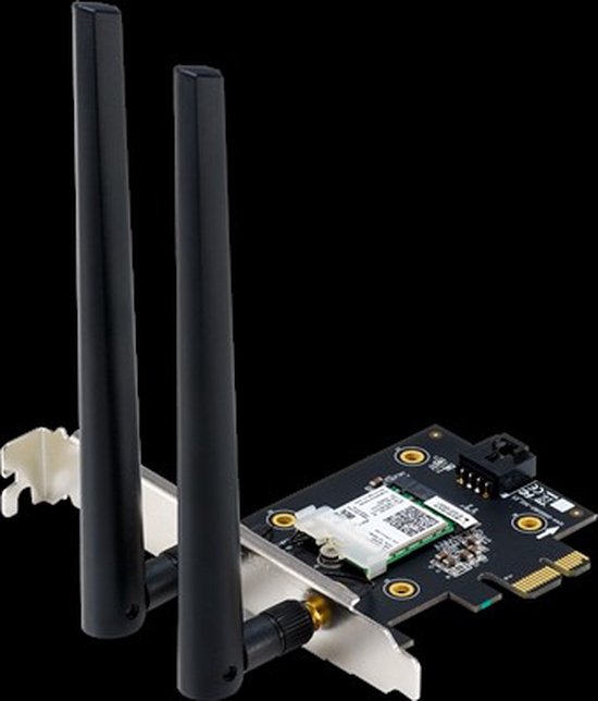 ASUS PCE-AX3000 - Draadloze netwerkadapter - Wifi 6 - Bluetooth - 3000 Mbps - ASUS