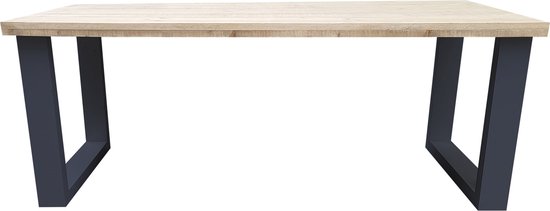 Wood4you - Eettafel New England - Industrial Wood - Hout - 190/90 cm