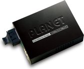 Planet FT802 100Mbit/s 1310nm Multimode Zwart netwerk media converter