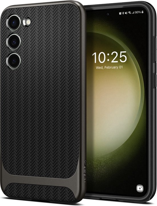 Spigen Neo Hybrid Samsung Galaxy S23 Hoesje Back Cover Gunmetal | bol