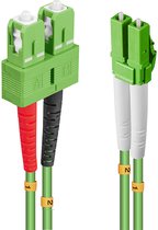 LINDY 46320 Fibre optique Fibre optique Câble de raccordement [1x fiche LC - 1x fiche SC] 50/125 µ Multimode OM5 1,00 m
