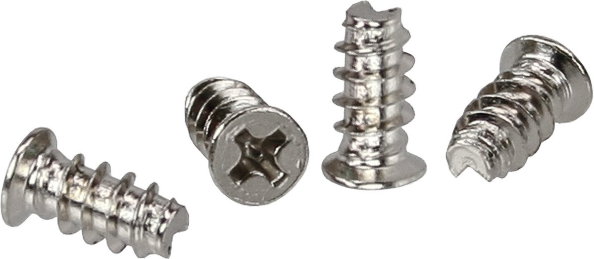 Schroeven voor Ventilator Computerbehuizing - 5 x 10mm - 50 stuks - Zilver