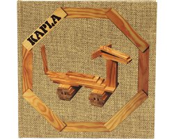 foto van KAPLA - KAPLA Kleur - Constructiespeelgoed - Beige - Voorbeeldboek