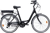 Villette le Debutant, elektrische fiets, 26 inch, 6 versnellingen, zwart