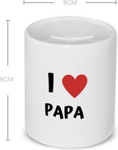 Akyol - i love papa Spaarpot - Vader - de liefste papa - vader cadeautjes - vaderdag - verjaardag - geschenk - kado - 350 ML inhoud