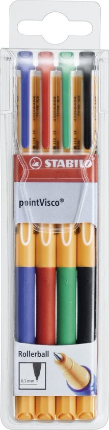 Stabilo pointVisco Set 4 stylos | bol