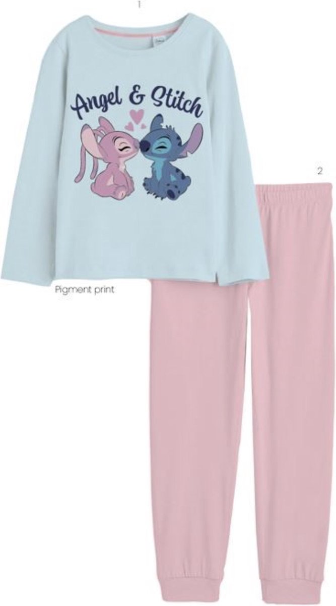 Lilo & Stitch Coral-pyjama polaire - Costume maison - Enfants - Taille  98/104