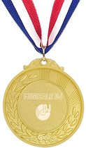 Akyol - musicale dj medaille goudkleuring - Dj - familie vrienden - cadeau