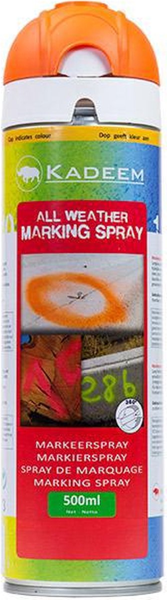 Kadeem All Weather Markeerverf 360° Fluor Oranje