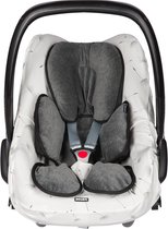 Dooky - kussen réduit - Bébé 0 ans - Grijs - Pour siège auto, poussette, poussette, lit parapluie et chaise à bascule