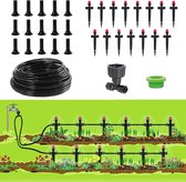 Automatisch Irrigatiesysteem - Irrigatieset - Micro-irrigatiesysteem - Bewateringsysteem voor Gazon, Planten, Tuin, Landschap en Groentetuin