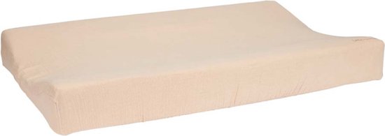 Product: Little Dutch - Aankleedkussenhoes hydrofiel Beige, van het merk Little Dutch