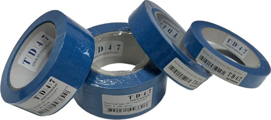 TD47 résistant aux UV 25 mm x 50 m Blauw