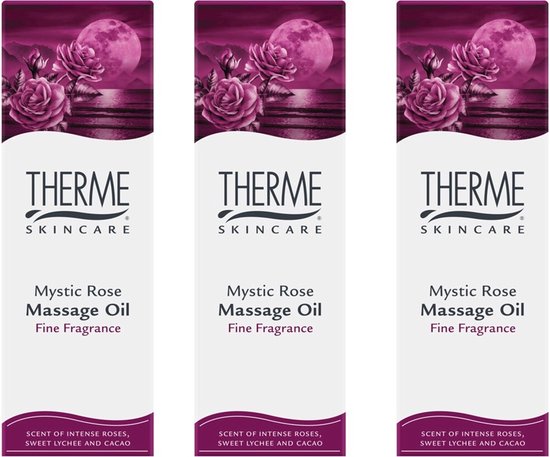 Therme Massage Olie Mystic Rose 3 x 125 ml