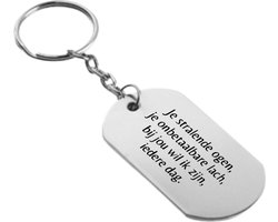 Akyol - je stralende ogen, je onbetaalbare lach, bij jou wil ik zijn, iedere dag - Liefde - mensen die liefde willen delen naar iemand - valentijnsdag - cadeautje - verjaardag - cadeau voor vriendin/vriend - cadeau - 54 x 29mm
