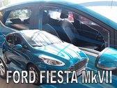 Zijwindschermen geschikt voor Ford Fiesta 5-drs 2017- V + A Ramen