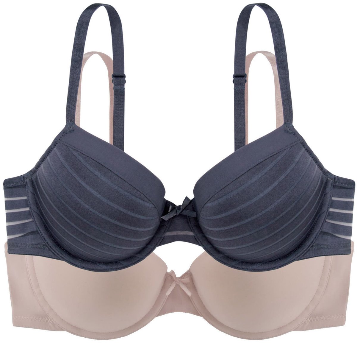 Dorina BH 2-Pack - Louise - T-shirt / Beugel BH's Grijs