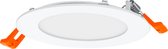 Downlight Slim - Recessed lighting spot - 8 W - 6500 K - 550 lm - 220 - 240 V - Orange - White
