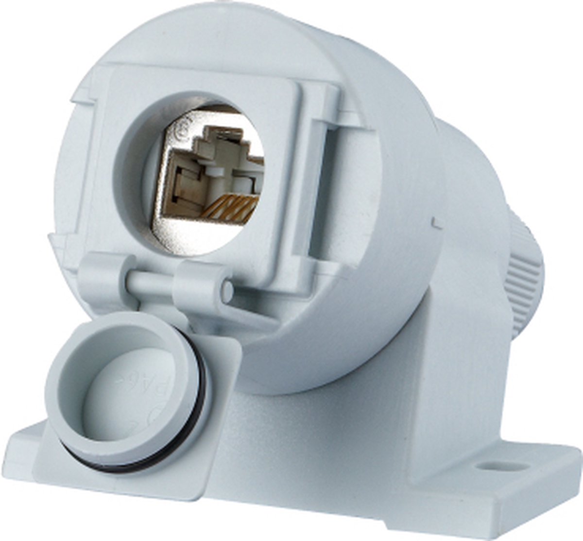 Metz Connect E-DAT Industry IP67 V6 AP, 1-poorts Cat.6A - C6A-module, 1309510003-E